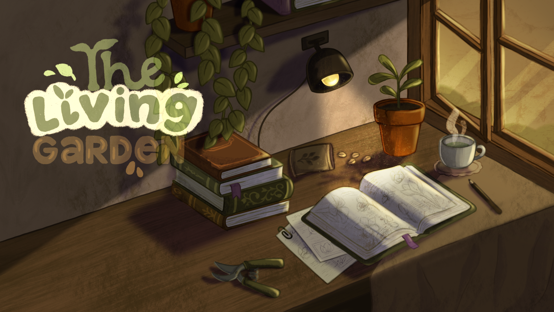 The Living Garden Cover